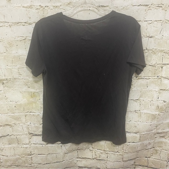 Chaser Wild Skull Tee Tshirt Black Animal Print Skull - Picture 3 of 5